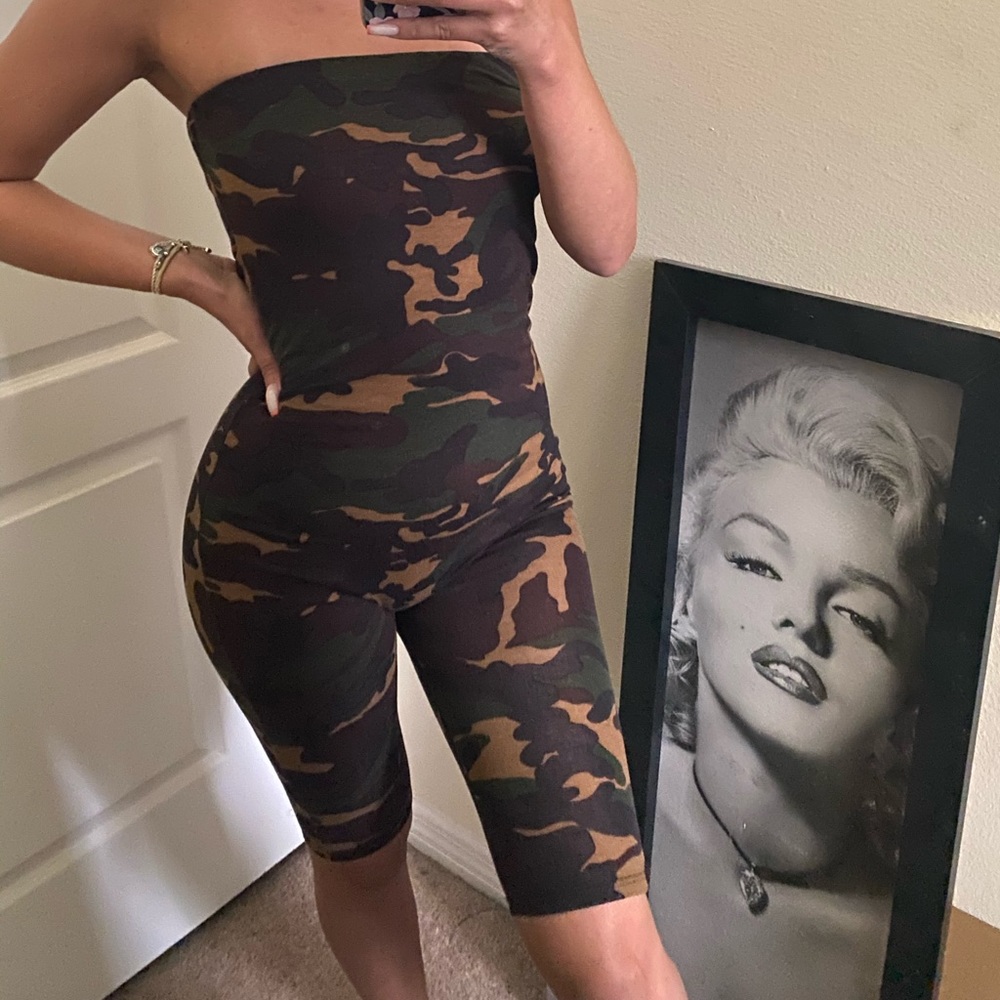 Camo One Piece Romper
